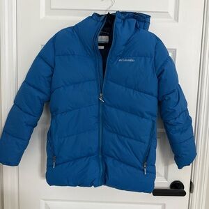 Boys Columbia Arctic Blast Blue Jacket Size L